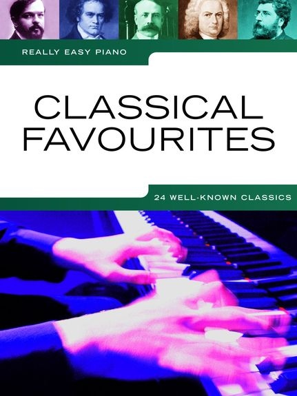 REALLY EASY PIANO CLASSICAL FAVOURITES PIANO BOOK