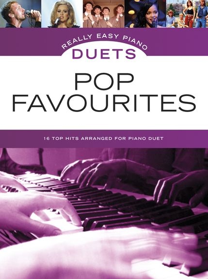 REALLY EASY PIANO DUETS POP FAVOURITES PIANO BOOK