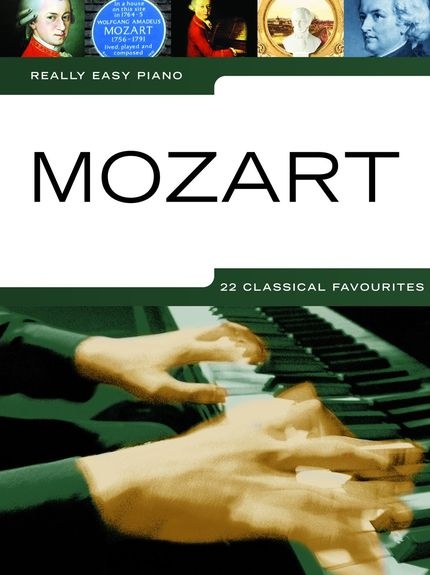 REALLY EASY PIANO MOZART PIANO BOOK