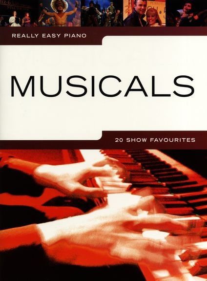 REALLY EASY PIANO MUSICALS 20 SHOW FAVOURITES PIANO BOOK
