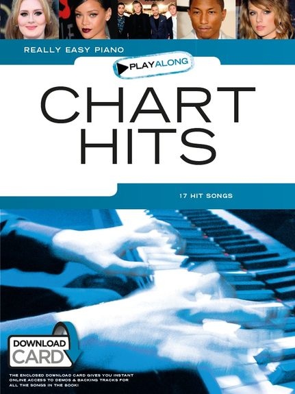 REALLY EASY PIANO PLAYALONG CHART HITS BOOK & DOWNLOAD CARD