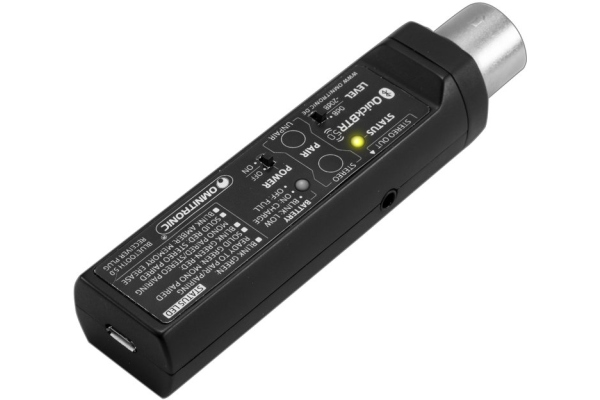 QuickBTR-5.0 XLR Aptx Bluetooth 5.0 Receiver QuickBTR-5.0 XLR Aptx Bluetooth 5.0 Receiver