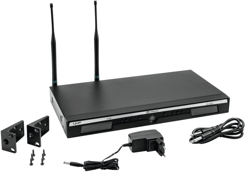 Relacart UR-222D 2-Channel UHF Receiver