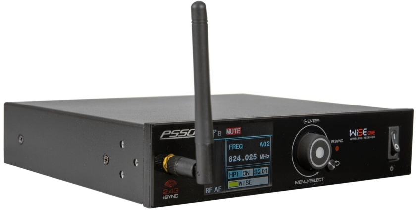 PSSO WISE ONE 1-Channel True Diversity Receiver 823-832/863-865MHz