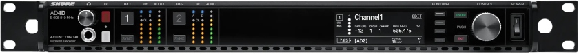 Shure AD4D Axient Digital Dual Receiver