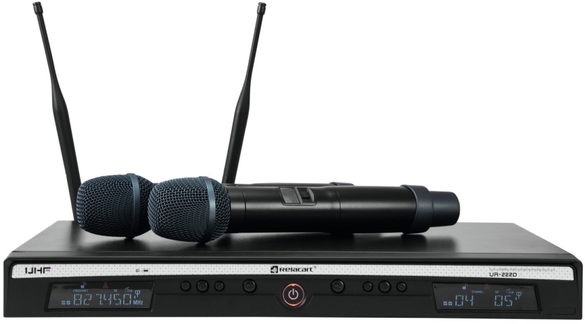 Relacart UR-222D 2-Channel UHF System