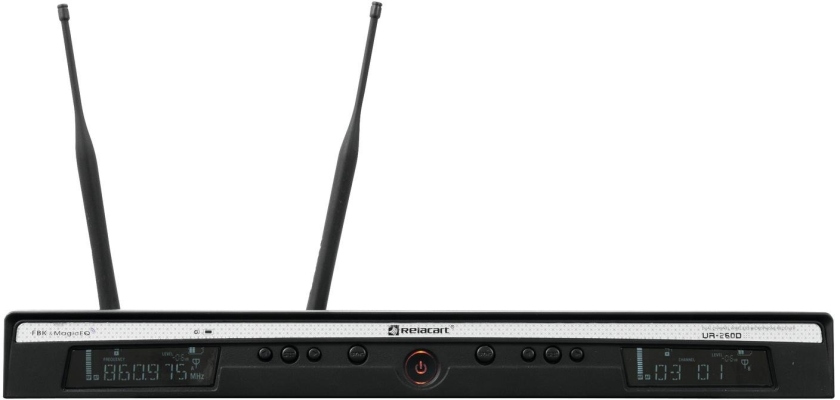 Relacart UR-260D 2-channel UHF Receiver