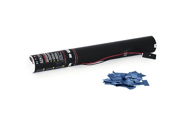 Electric Confetti Cannon 50cm, dark blue