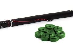 Rezerva tun confetti TCM FX Electric Streamer Cannon 80cm, dark green