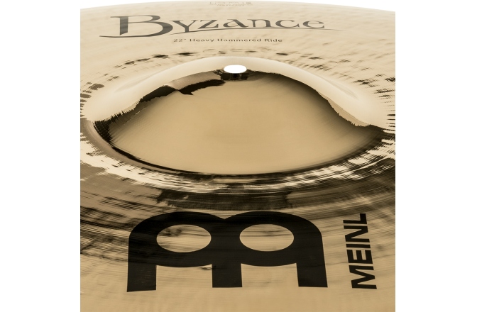 Ride Meinl Byzance Brilliant Heavy Hammered Ride - 22