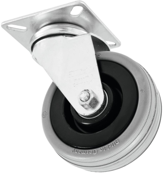 Roadinger Swivel Castor 75mm grey