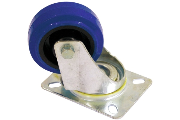 Swivel Castor 80mm blue