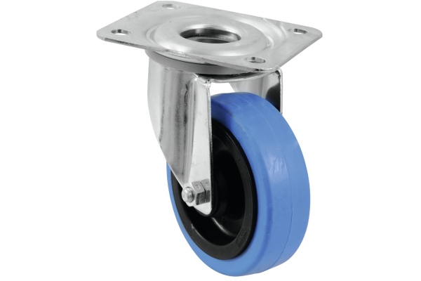 Swivel Castor light blue