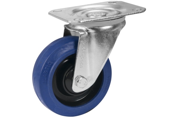 Swivel Castor RD-100 100mm blue