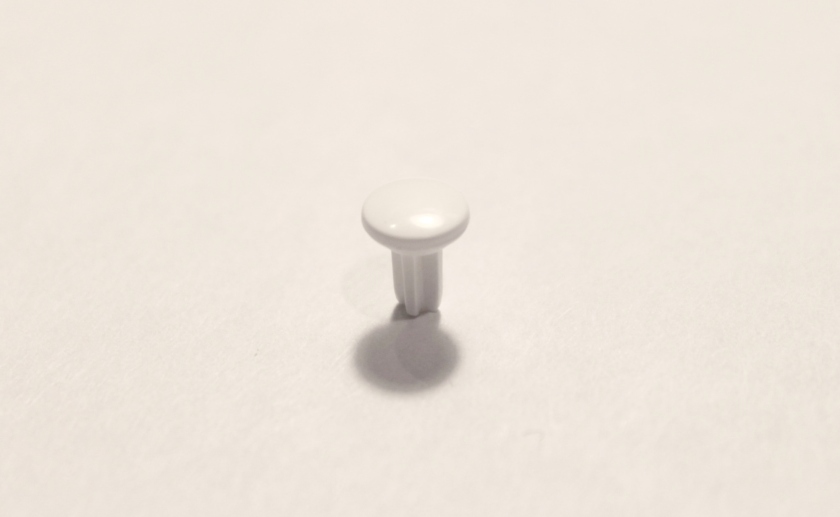 Roland White Convex Bass Button Cap