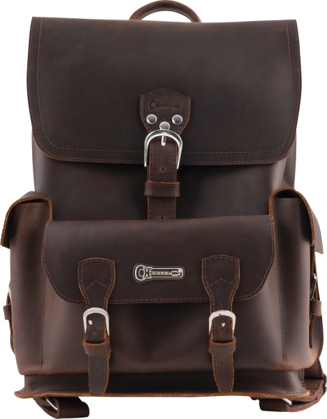 Chauvet Charvel Limited Edition Leather Backpack Brown