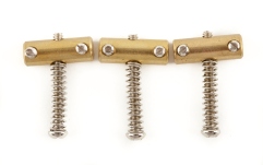 Saboti pentru bridge Fender American Vintage Telecaster Compensated Bridge Saddles Brass