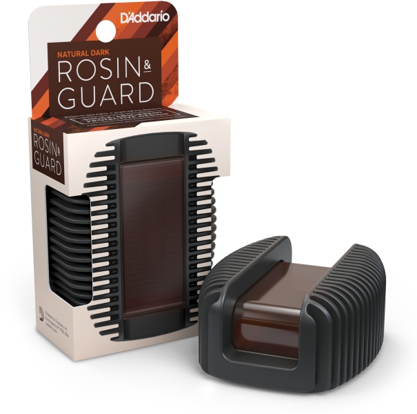 Daddario Rosin Guard with Natural Dark Rosin