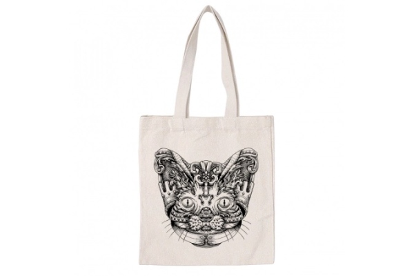 Sacosa canvas Steampunk Cat
