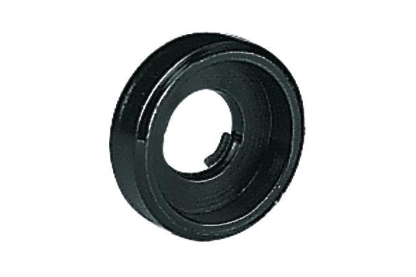 Plastic Washer, black, big (recessed)