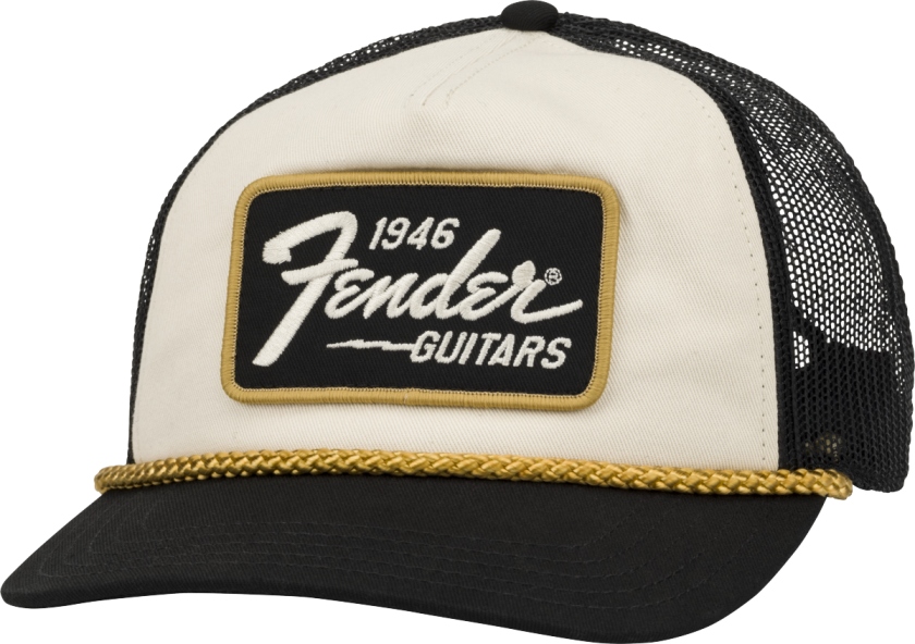 Fender 1946 Gold Braid Hat Cream/Black