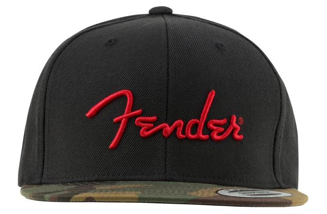 Șapcă Fender Camo Flatbill Hat Camo One Size Fits Most