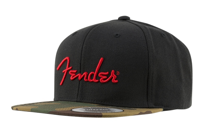 Șapcă Fender Camo Flatbill Hat Camo One Size Fits Most