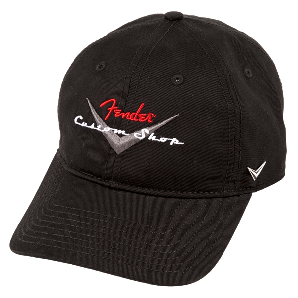 Fender Custom Shop Baseball Hat Black One Size Fits Most