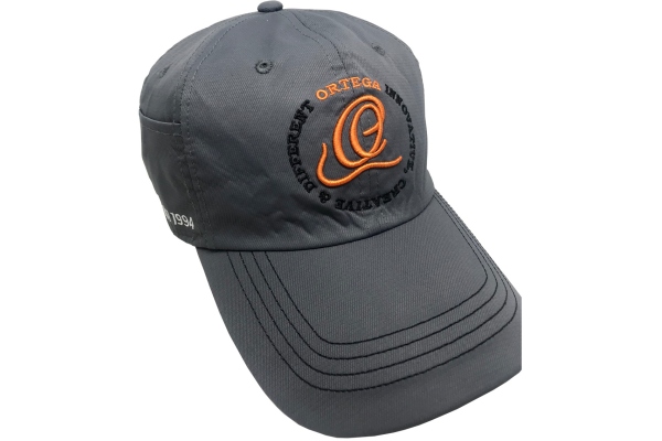Ortega Base Cap - charcoal embrodered