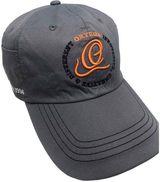 Ortega Base Cap - charcoal embrodered