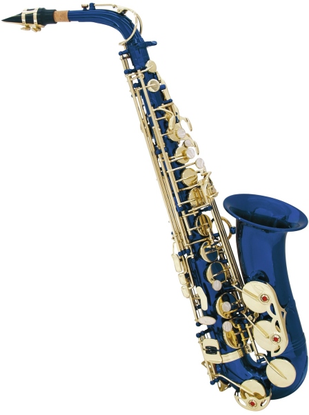 Dimavery SP-30 Eb Alto Saxophone, blue