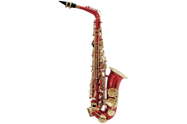 Dimavery SP-30 Saxofon Alto Eb, roșu