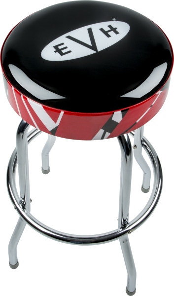 EVH Logo Barstool with Striped Trim 30