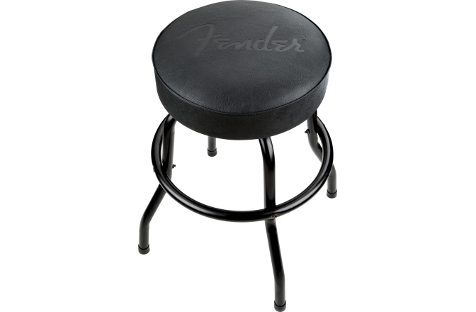 Scaun de Bar Fender Embossed Black Logo Barstool Black/Black 24"