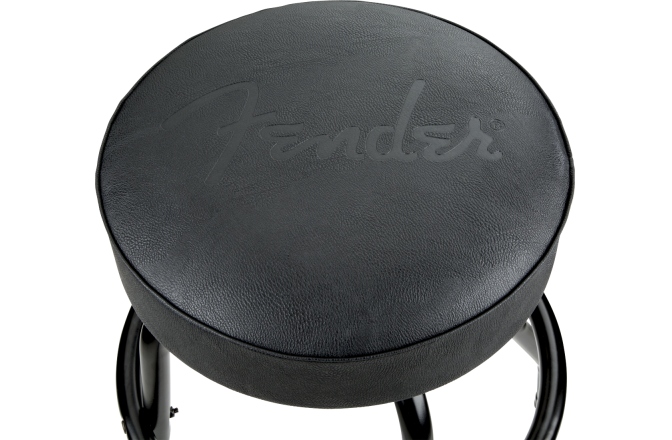 Scaun de Bar Fender Embossed Black Logo Barstool Black/Black 24"