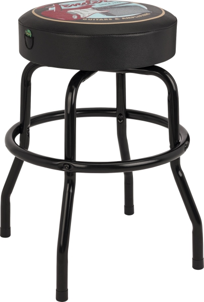 Fender Guitars & Amps Pick Pouch Barstool Black/Black 24