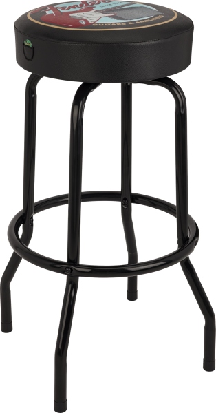 Fender Guitars & Amps Pick Pouch Barstool Black/Black 30