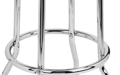 Scaun de Bar Fender Spaghetti Logo Pick Pouch Barstool Black/Chrome 30"