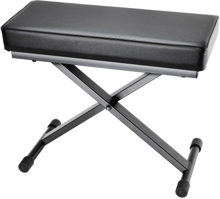 Adam Hall Folding Keyboard Bench Extra Thick Padding