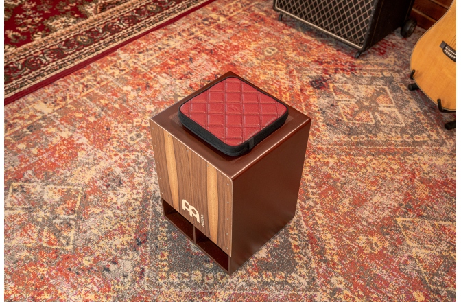 Scaun / șezut pentru cajon Meinl Deluxe Cajon Seat - Bordeaux