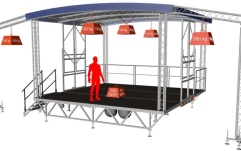 Scenă mobilă Lumex  Arcum X36