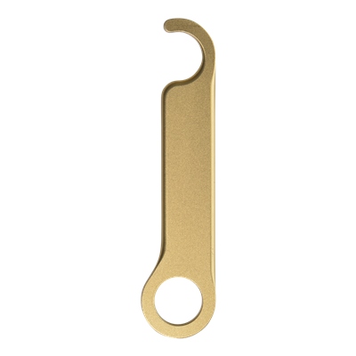 Bulldog Guitar Lock Gold