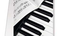 Semn de Carte No brand Bookmark Piano Sheet Music Magnetic