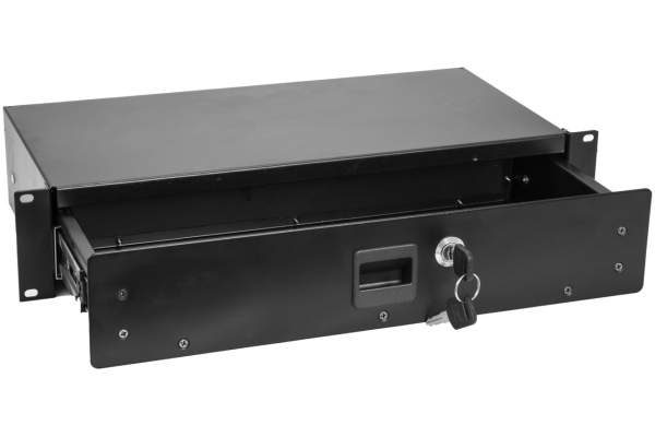 Omnitronic Rack Drawer 2U Short - With Lock
