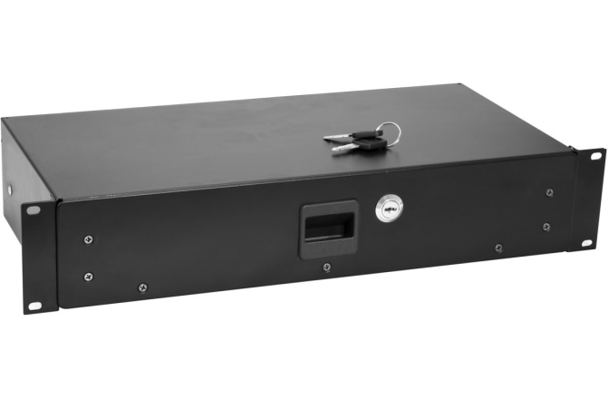 Sertar cu Blocare pentru Rack Omnitronic Rack Drawer 2U Short - With Lock