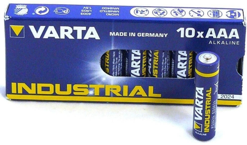 Varta Baterie alcalina industriala R3 (AAA) Varta 10 buc