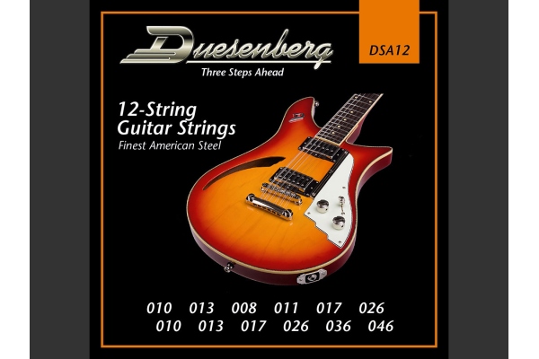 Duesenberg Corzi de Chitară / 010 / 12-String