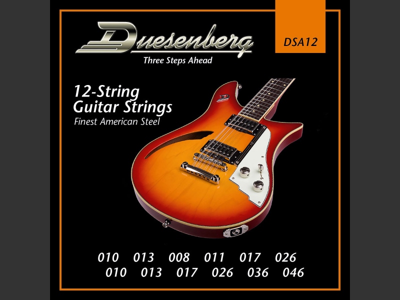 Duesenberg Corzi de Chitară / 010 / 12-String