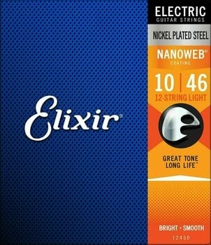 Elixir Nanoweb Electric Light 12-Strings 12450