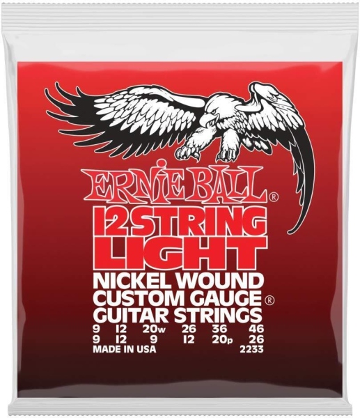 Ernie Ball Nickel Wound 12 Light 9-46
